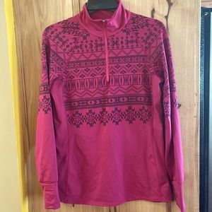 Snow Angel Women's‎ Alpine Graphic 1/4 Zip medium